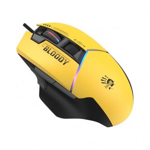 Мишка A4Tech Bloody W95 Ultra USB Yellow/Black (4711421002318)