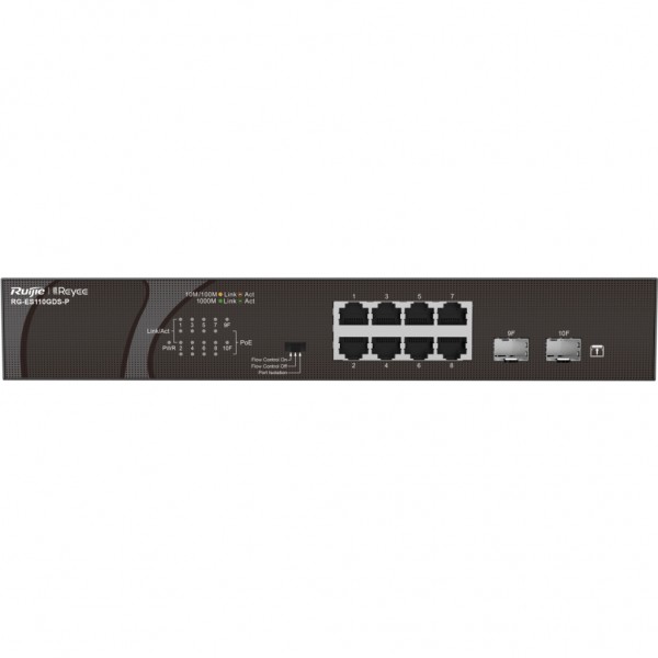 Комутатор мережевий Ruijie Networks RG-ES110GDS-P