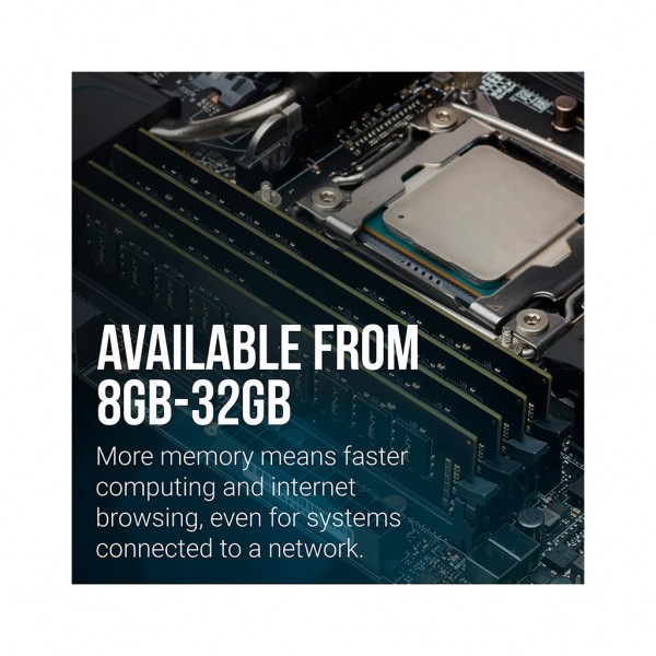 Модуль пам'яті для комп'ютера DDR4 16GB 3200 MHz PNY (MD16GSD43200-SI)