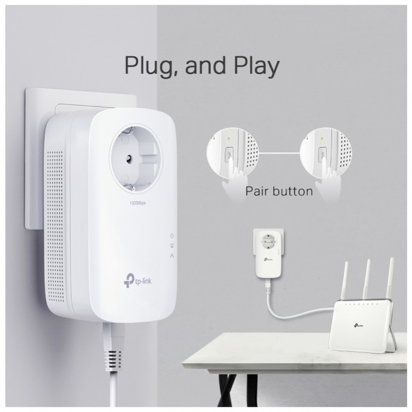 Адаптер Powerline TP-Link TL-PA8010PKIT