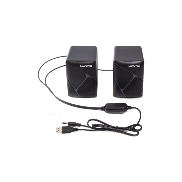 Акустична система Maxxter CSP-U004RGB USB Black (CSP-U004RGB)