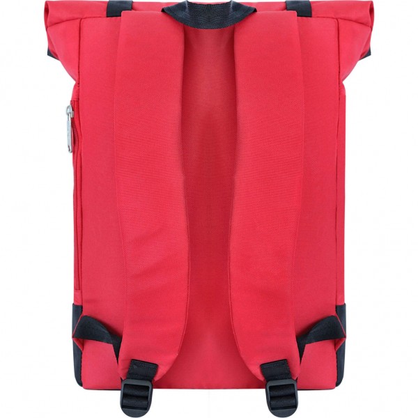Рюкзак для ноутбука Bagland 15" Holder 25L, roll top, 0051666, red/black (1065919120)
