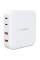 Зарядний пристрій Choetech GaN 2 USB-A / 2 USB-C 100W QC3.0/PD/PPS (PD8008-EU-WH)