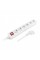 Мережевий фільтр живлення REAL-EL RS-6 Protect M 3m, white (EL122300033)