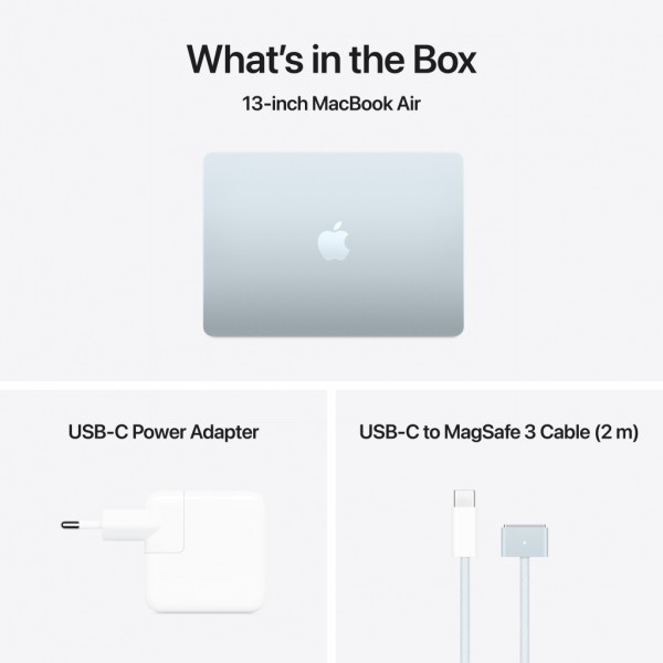 Ноутбук Apple MacBook Air 13 M4 A3240 Sky Blue (MC6T4UA/A)