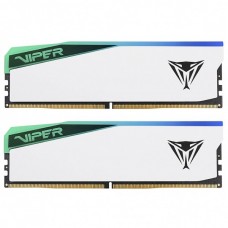 Модуль пам'яті для комп'ютера DDR5 32GB (2x16GB) 6200 MHz Viper Elite 5 RGB Patriot (PVER532G62C42KW)