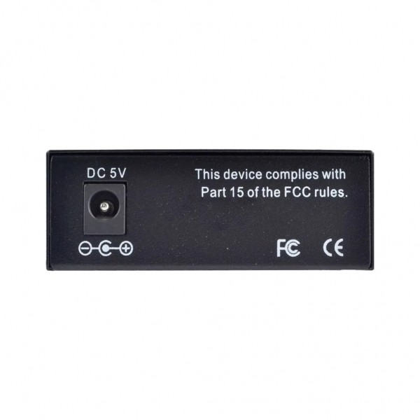 Медіаконвертер 10/100Base-TX to 100Base-FX, SM, 1550nm, SC/PC, 20км Step4Net (MC-R-0,1-1SM-1550nm-20-LFP)