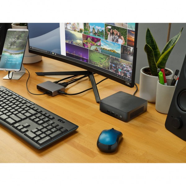 Комп'ютер ASUS NUC 13 Pro RNUC13ANHI700002I Tall Kit(L6) / i7-1360P, 22x80 NVMe; 22x42 SATA/2.5'' SATA slot, EU (90AR00C1-M000K0)