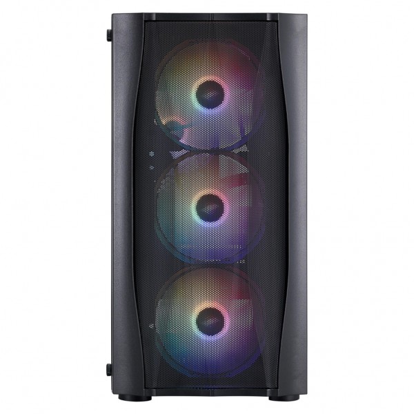 Корпус для ПК 1stPlayer X3-M-BK-4F1