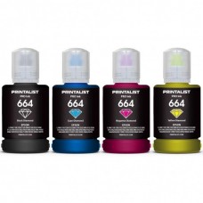 Чорнило Printalist Epson L110/L210/L300 4х140г B/C/M/Y (PL664SET4)
