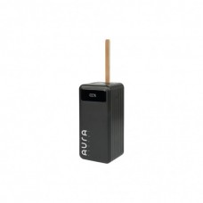 Батарея універсальна AURA NRG-P80 80000mAh 22.5W Black (PBANRG-P80B)
