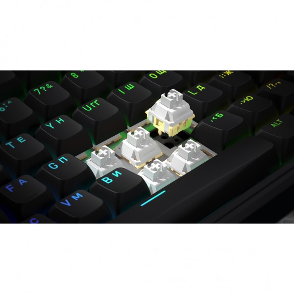 Клавіатура Hator Skyfall 80 Wireless Black/White (HTK3180UA)