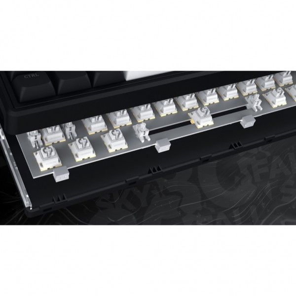 Клавіатура Hator Skyfall 80 Wireless Black/White (HTK3180UA)