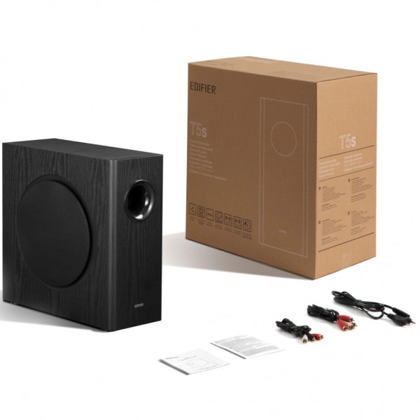 Домашній сабвуфер Edifier T5s Subwoofer Black (T5sblack)