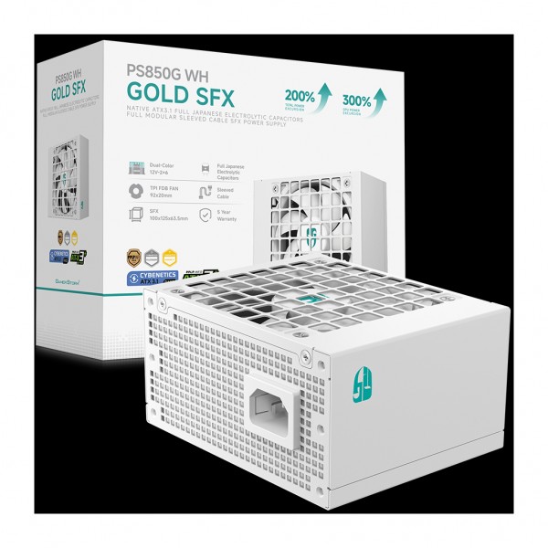 Блок живлення Deepcool 850W GamerStorm PS850G White (R-PS850G-FE0W-JGEU)