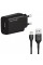 Зарядний пристрій Grand-X GaN USB-C 30W QC3.0 white (CH-390W)