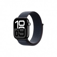 Смарт-годинник Apple Watch Series 10 GPS 42mm Jet Black Aluminium Case with Ink Sport Loop (MWWG3QH/A)