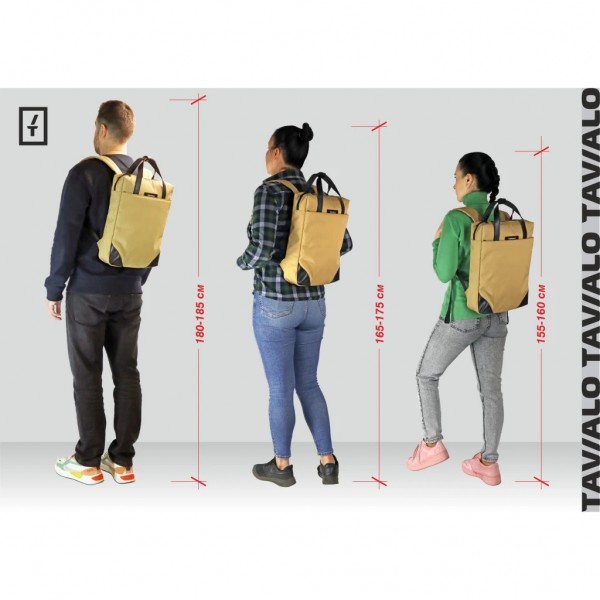 Рюкзак для ноутбука Tavialo 15.6" CityLife TC11.5 beige 11,5л (TC11.5-124KH)