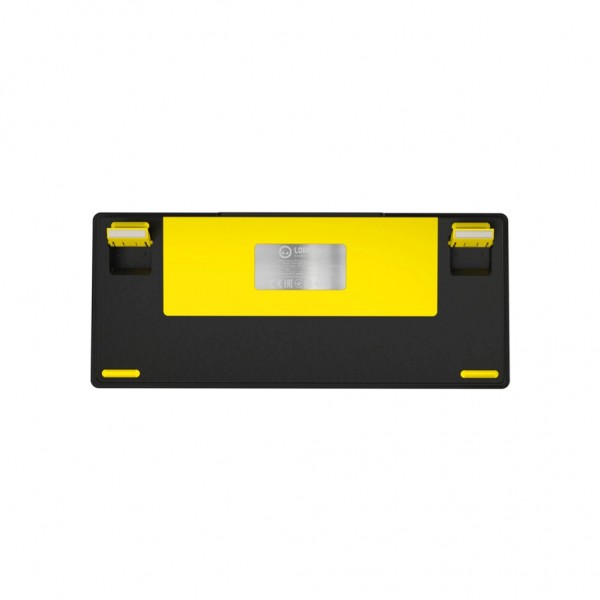 Клавіатура Lorgar KBP7075W Pro RGB Wireless/Bluetooth/USB UA Black/yellow (LRG-KBP7075W-YL-US)