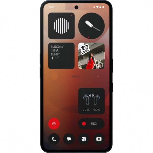Мобільний телефон Nothing Phone (3a) 12/256Gb Black (920021K)