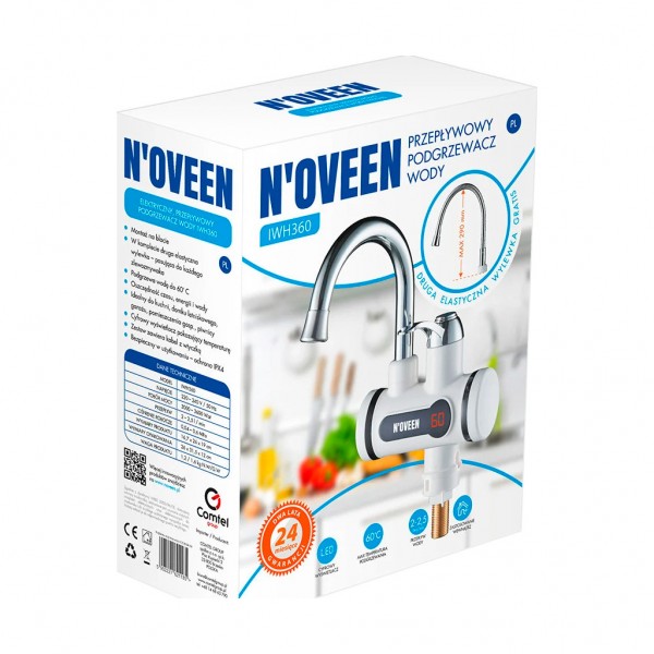 Проточний водонагрівач N'oveen IWH360