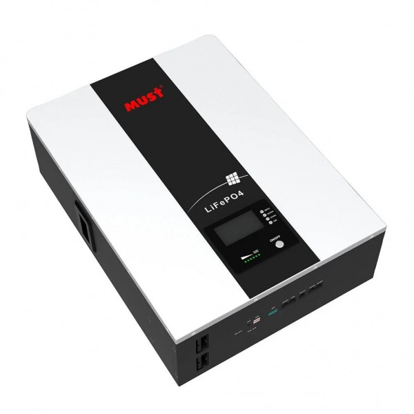 Батарея LiFePo4 Must 51.2V - 100Ah (LP16-48100)