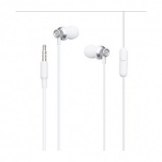 Навушники XO EP15 In-ear Metal Earphone 1.2 м White (6920680866175)
