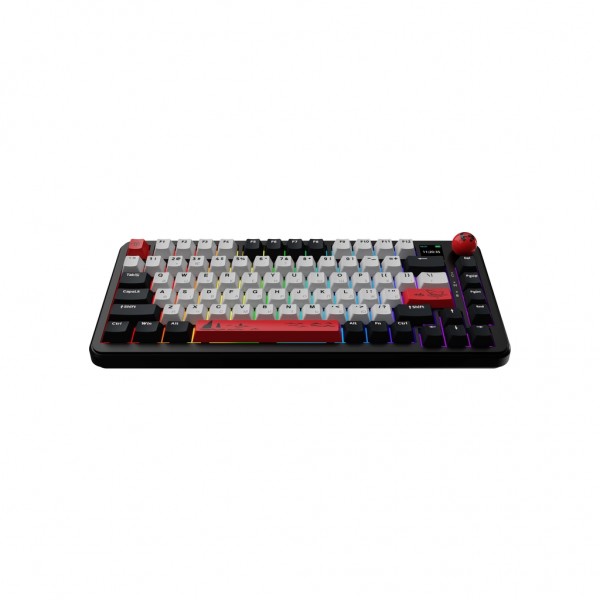 Клавіатура Ajazz AK820 MAX Avocado Switch Black RGB USB/Wireless/Bluetooth UA Black (AK820MAX-AS-BG)
