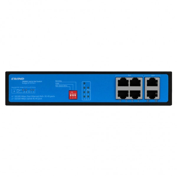 Комутатор мережевий Ewind EW-S1906CF-AP POE