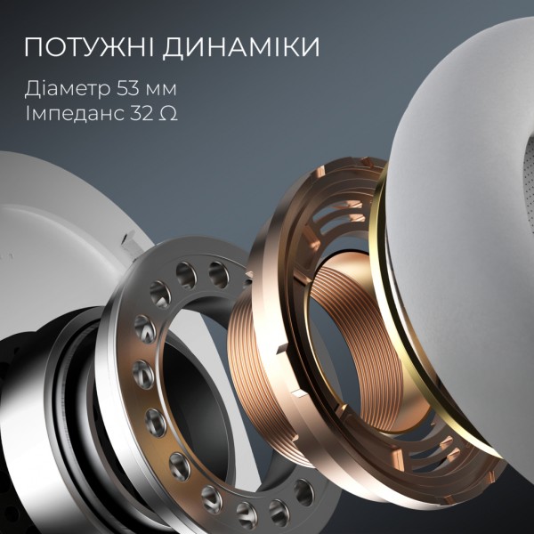 Навушники GamePro Asgard Skald 4-Mode White (HSW160W)