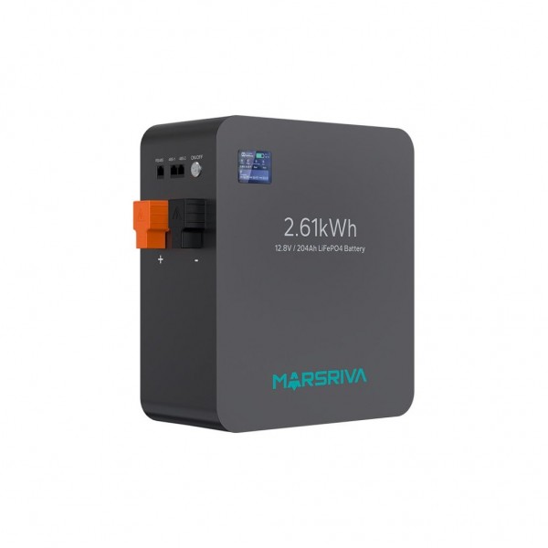 Батарея LiFePo4 Marsriva 12.8V 204Ah 2.61kWh (MR-LFP12-200-WMD)