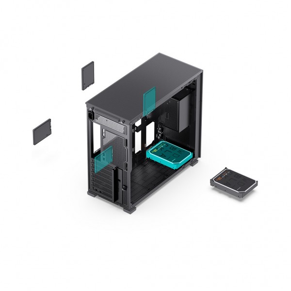 Корпус для ПК JONSBO D41 MESH Black