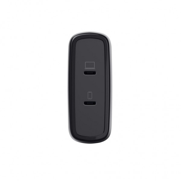 Зарядний пристрій Trust 2xUSB-C 100W GaN PD/PPS black (25527_TRUST)