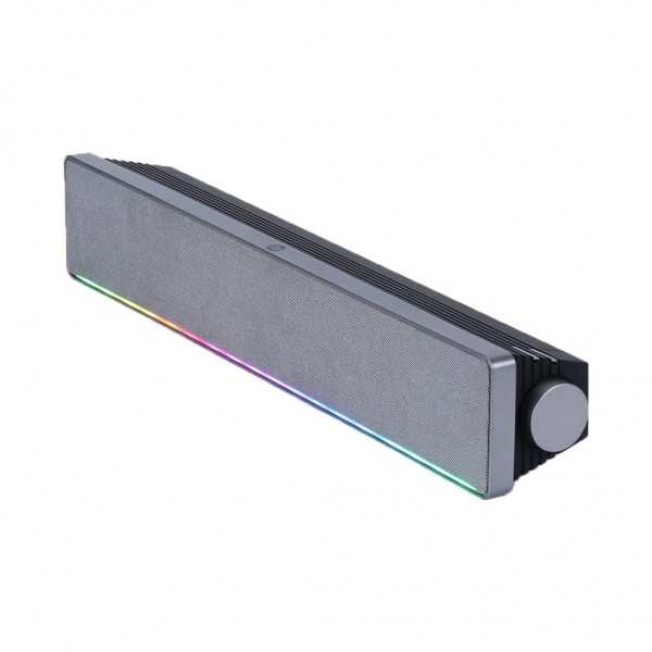 Акустична система HP DHE-6003 RGB Black/Silver (DHE-6003)