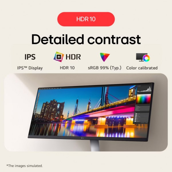 Монітор LG 29U531A-W