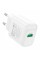 Зарядний пристрій HOCO C140A USB 18W QC3.0 white (6942007627795)