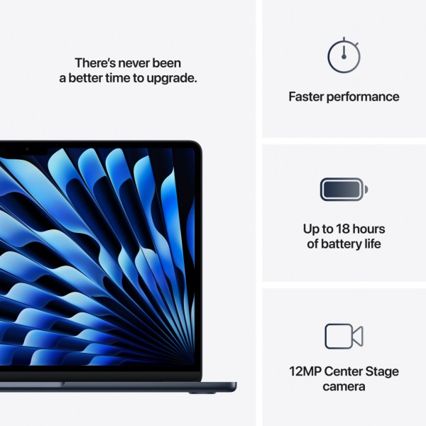 Ноутбук Apple MacBook Air 13 M4 A3240 Midnight (MC6C4UA/A)