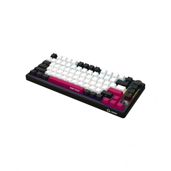 Клавіатура Lorgar KBP7075W Pro RGB Wireless/Bluetooth/USB UA Black/red (LRG-KBP7075W-BK-US)