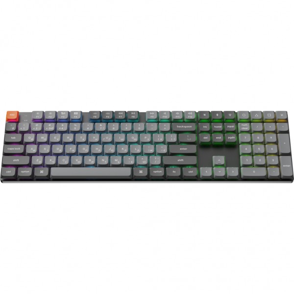 Клавіатура Keychron K5 Max Gateron Brown Switch RGB UA Black (K5M-H3-UA)