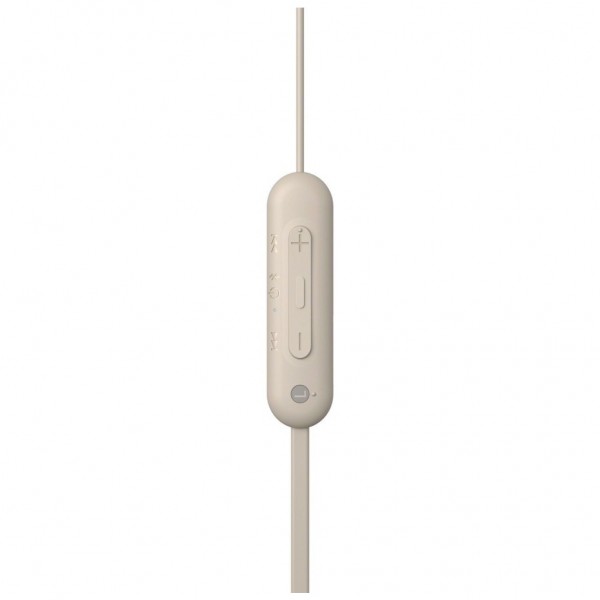 Навушники Sony WI-C100 Beige (WIC100C.CE7)