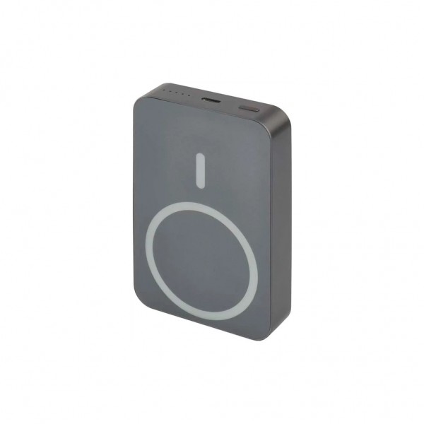 Батарея універсальна EMOS 10000mAh WI1046, 20W, Wireless, grey (B0551GY)