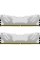 Модуль пам'яті для комп'ютера DDR5 32GB (2x16GB) 7600 MHz Renegade White XMP Kingston Fury (ex.HyperX) (KF576C38RWK2-32)
