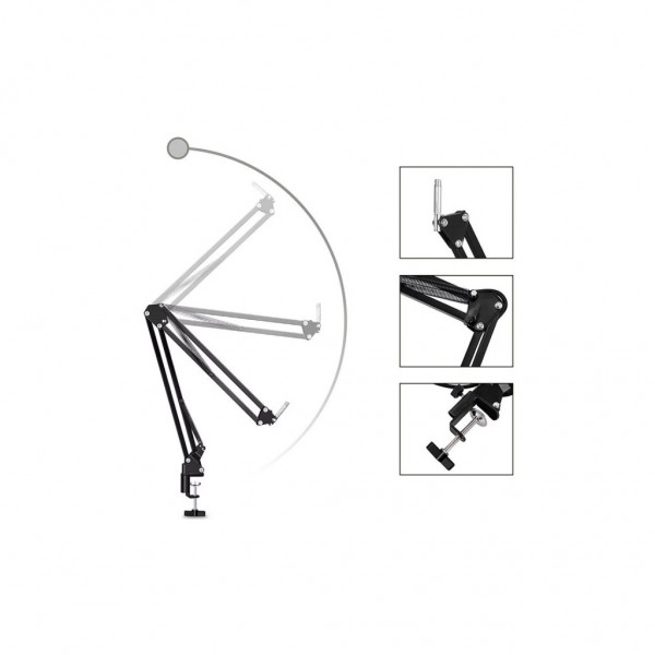 Мікрофон Media-Tech XLR USB Black (MT397K)