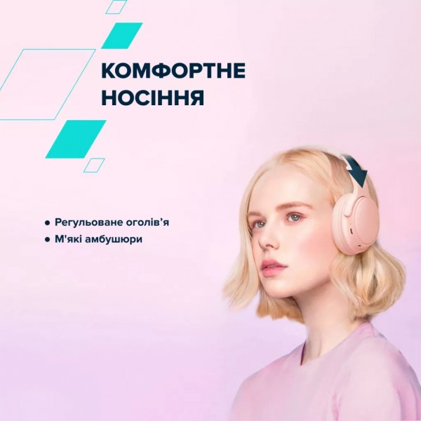 Навушники Canyon OnRiff 4 Bluetooth Pink (CNS-CBTHS4P)