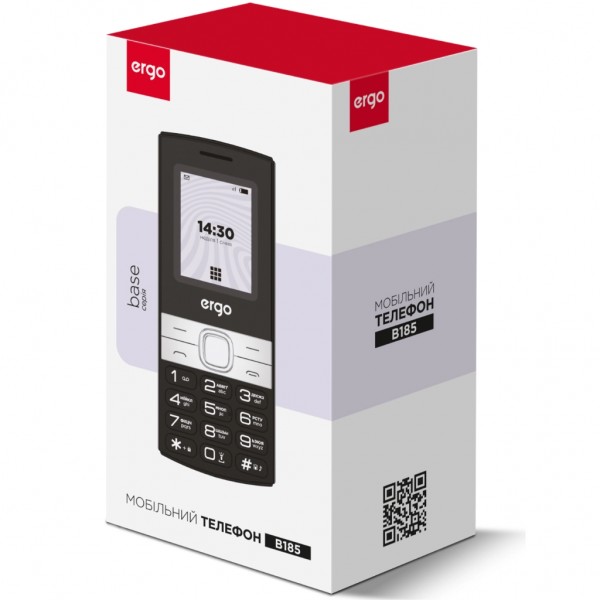 Мобільний телефон Ergo B185 Red