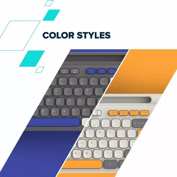Клавіатура Canyon HKB-W03 Wireless UA Beige (CNS-HKBW03BG)