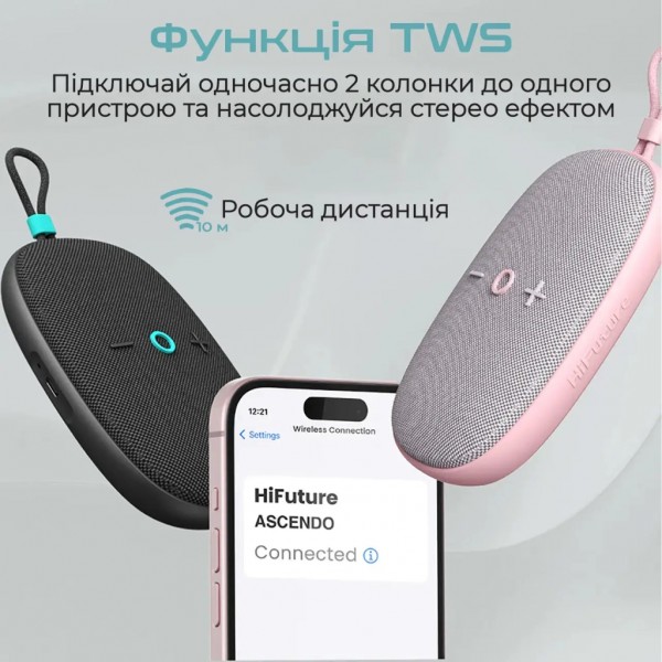 Акустична система HiFuture Ascendo 20W Green (ascendo.matchagreen)