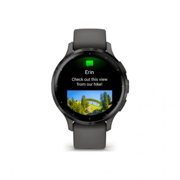 Смарт-годинник Garmin Venu 3S, Pebble Gray + Slate, GPS (010-02785-00)
