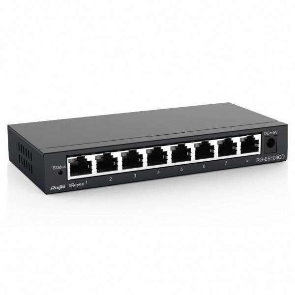 Комутатор мережевий Ruijie Networks RG-ES108GD
