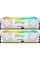 Модуль пам'яті для комп'ютера DDR5 32GB (2x16GB) 7600 MHz Renegade RGB White XMP Kingston Fury (ex.HyperX) (KF576C38RWAK2-32)